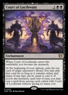 Court of Locthwain Wilds of Eldraine- Commander decks